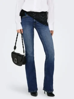 ONLBLUSH Niedrige Taille Flared Jeans
