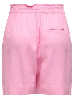 ONLBRUXELLES Normal geschnitten Leinen Shorts