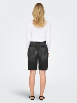 ONLCARO Mittlere Taille Locker geschnitten Jeans-Shorts