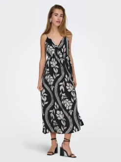 ONLCATJA Langes Kleid
