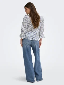 ONLCHARLOT Mittlere Taille Weiter Beinschnitt Jeans