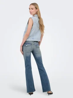 ONLCORAL Niedrige Taille Flared Jeans