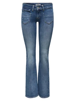 ONLEBBA Niedrige Taille Slim Fit Jeans
