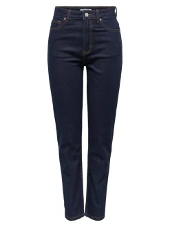 ONLEMILY Hohe Taille Gerade geschnitten Knöchellang Jeans