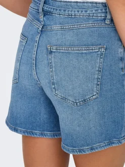 ONLGIANNA Mittlere Taille Normal geschnitten Jeans-Shorts
