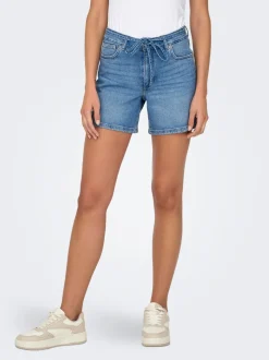 ONLGIANNA Mittlere Taille Normal geschnitten Jeans-Shorts