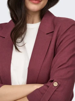 ONLGOA Leinen Blazer