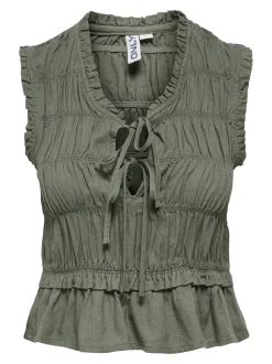 ONLGOA Leinen Bluse