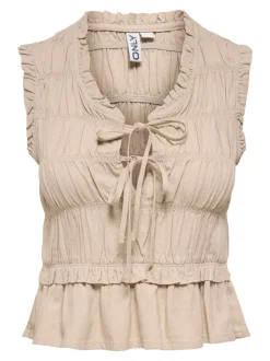 ONLGOA Leinen Bluse