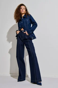 ONLHOPE Sehr hohe Taille Weiter Beinschnitt Jeans