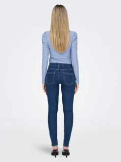 ONLHUSH Mittlere Taille Skinny Fit Knöchellang Jeans