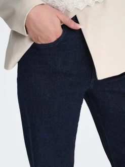 ONLJUICYHIGH Hohe Taille Weiter Beinschnitt Jeans