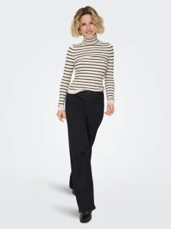 ONLJUICYHIGH Hohe Taille Weiter Beinschnitt Jeans