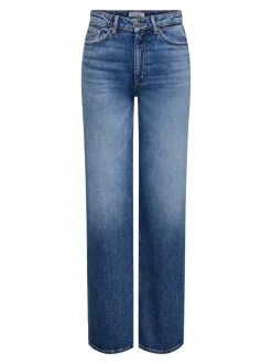ONLJUICY Hohe Taille Weiter Beinschnitt Jeans