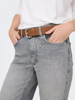 ONLJUICY Hohe Taille Weiter Beinschnitt Jeans