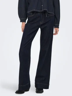 ONLJUICY Hohe Taille Weiter Beinschnitt Jeans