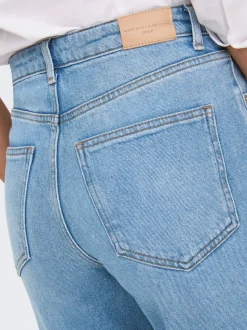 ONLJUICY Hohe Taille Weiter Beinschnitt Jeans