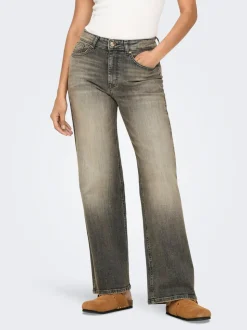 ONLJUICY Hohe Taille Weiter Beinschnitt Jeans