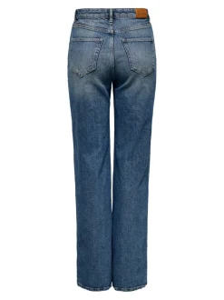ONLJUICY Hohe Taille Weiter Beinschnitt Jeans