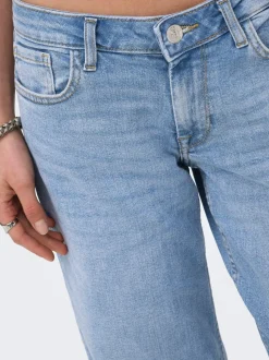 ONLJULLES Niedrige Taille Weiter Beinschnitt Jeans