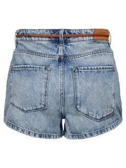 ONLKELLY Hohe Taille Normal geschnitten Jeans-Shorts