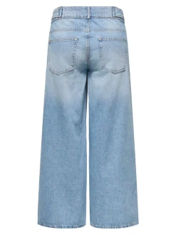 ONLLORAN Mittlere Taille Weiter Beinschnitt Jeans