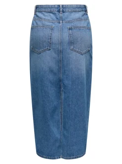 ONLLUMI Denim Jeansrock Midirock