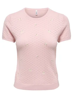 ONLLUNA Gestricktes T-Shirt