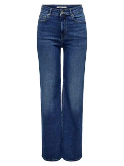 ONLLUNA Hohe Taille Weiter Beinschnitt Jeans