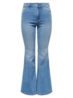 ONLLUSH Mittlere Taille Retro-Fit, ausgestellt Jeans