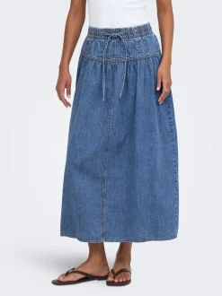 ONLLYRA Jeansrock Langer Rock