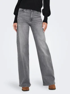 ONLMADISON Hohe Taille Weiter Beinschnitt Jeans