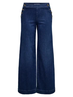 ONLMADISON Hohe Taille Weiter Beinschnitt Jeans