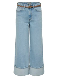 ONLMADISON Hohe Taille Weiter Beinschnitt Jeans