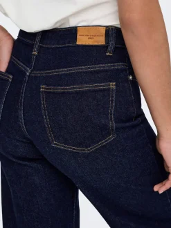 ONLMADISON Hohe Taille Weiter Beinschnitt Jeans
