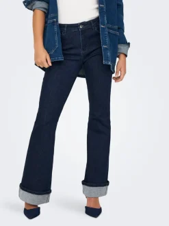 ONLMILA Mittlere Taille Flared Jeans
