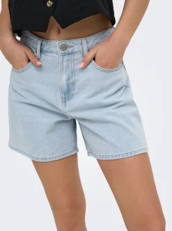ONLPHINE Hohe Taille Normal geschnitten Jeans-Shorts
