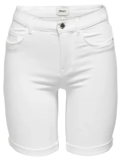 ONLRAIN Mittlere Taille Eng anliegend Jeans-Shorts
