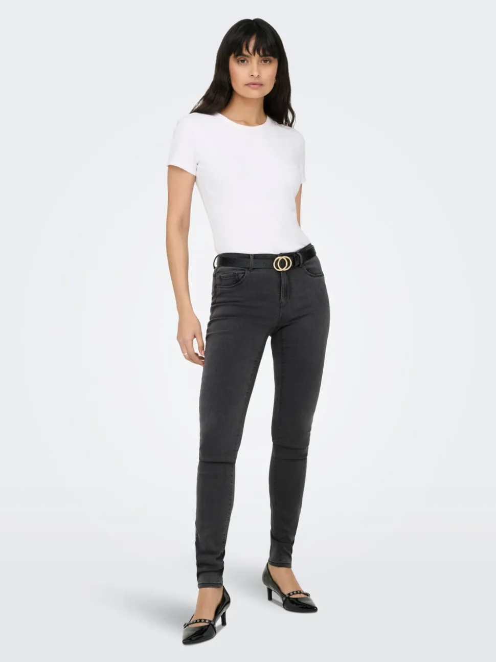 ONLRAIN Mittlere Taille Skinny Fit Jeans