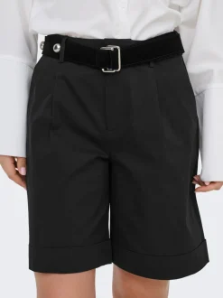 ONLROSALIE Hohe Taille Locker geschnitten Bermuda Shorts