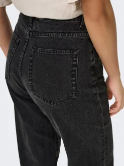 ONLSILJE Hohe Taille Gerade geschnitten Jeans