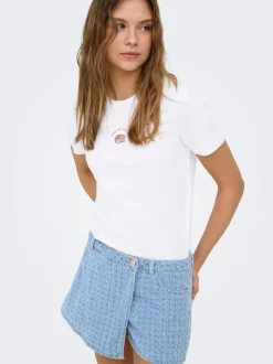 ONLTEXAS Jeansrock Kurzer Rock