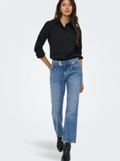 ONLVIOLET Hohe Taille Flared Knöchellang Jeans