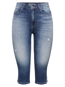ONLWAUW Mittlere Taille Normal geschnitten Caprihose