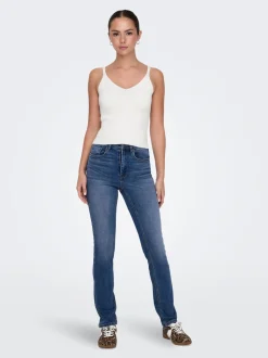 ONLWILLOW Hohe Taille Slim Fit Jeans