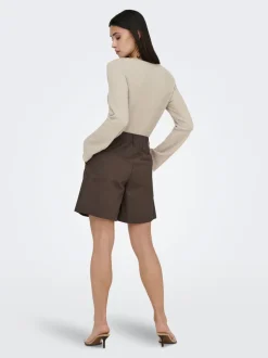ONLZORA Mittlere Taille Locker geschnitten Bermuda Shorts