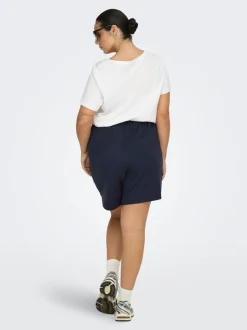 ONPFREI Hohe Taille Locker geschnitten Shorts