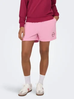 ONPPICA Hohe Taille Locker geschnitten Sweat-Shorts