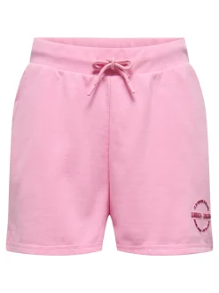 ONPPICA Hohe Taille Locker geschnitten Sweat-Shorts
