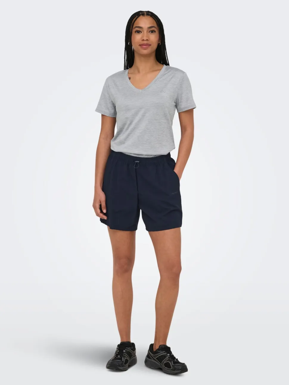 ONPTULIP Hohe Taille Locker geschnitten Shorts